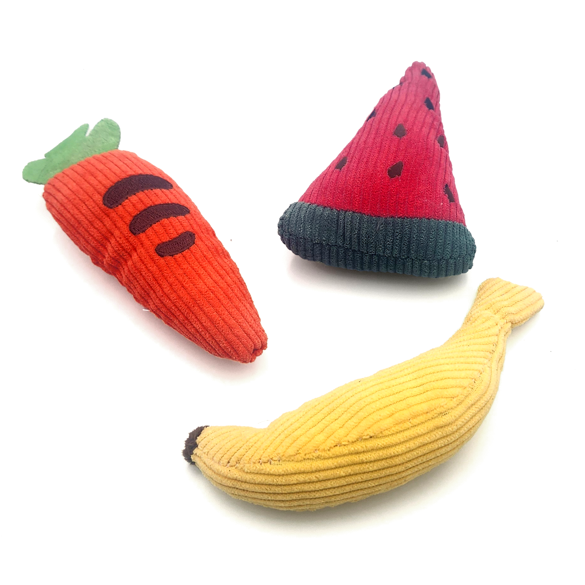 Peluches de frutas