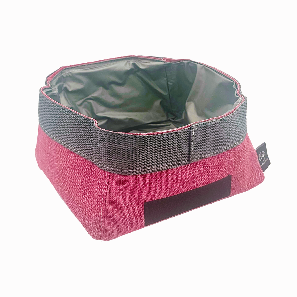 Comedero portátil de lona