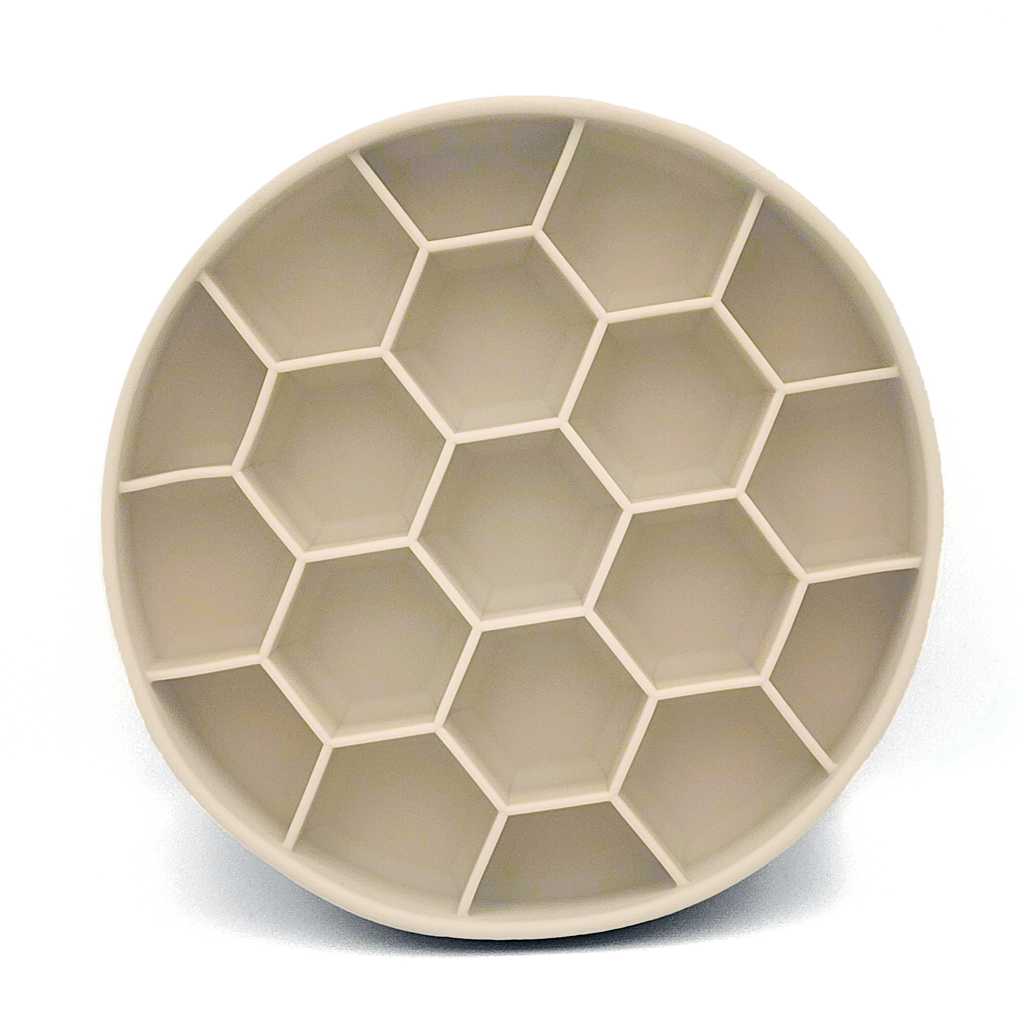 Plato come lento de panal