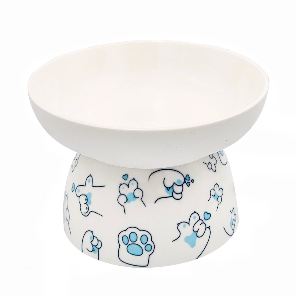 Tazones de cerámica para michis