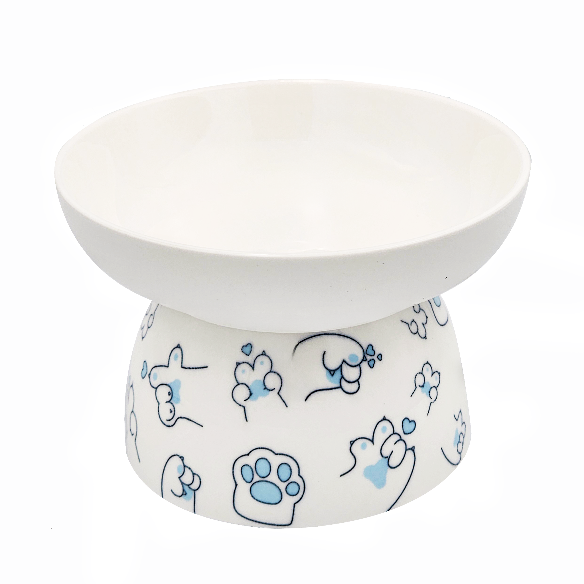 Tazones de cerámica para michis