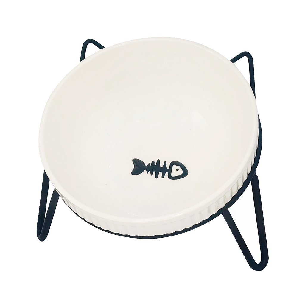 Tazones de cerámica para michis