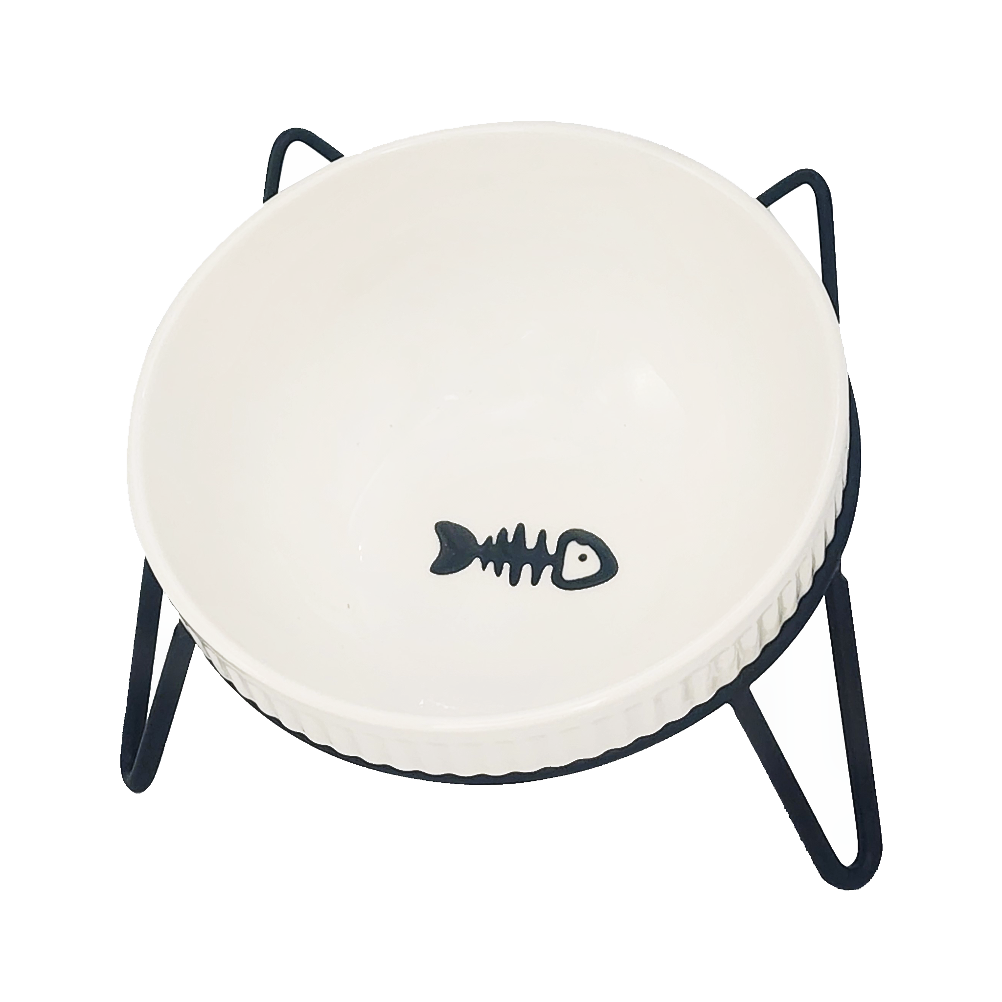 Tazones de cerámica para michis