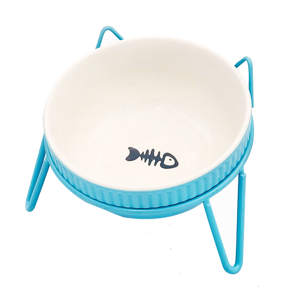 Tazones de cerámica para michis