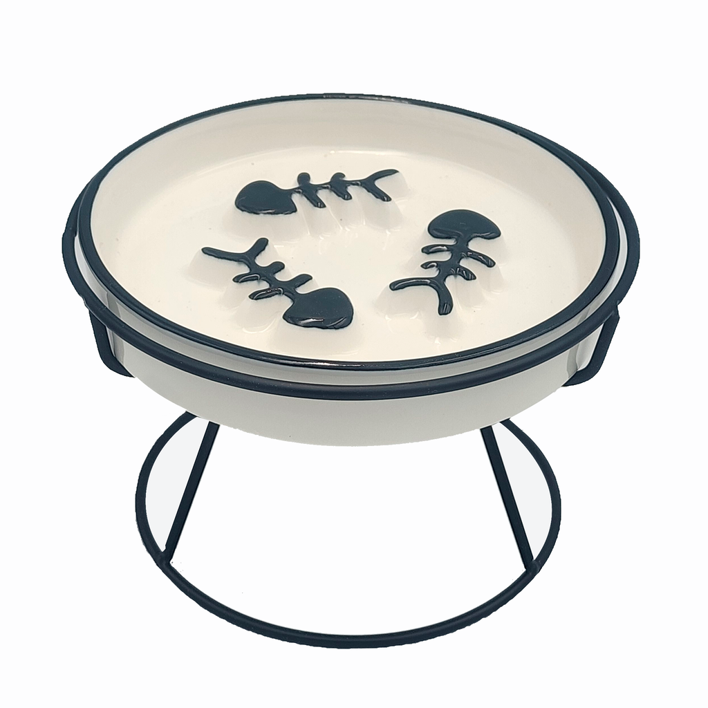 Tazones de cerámica para michis