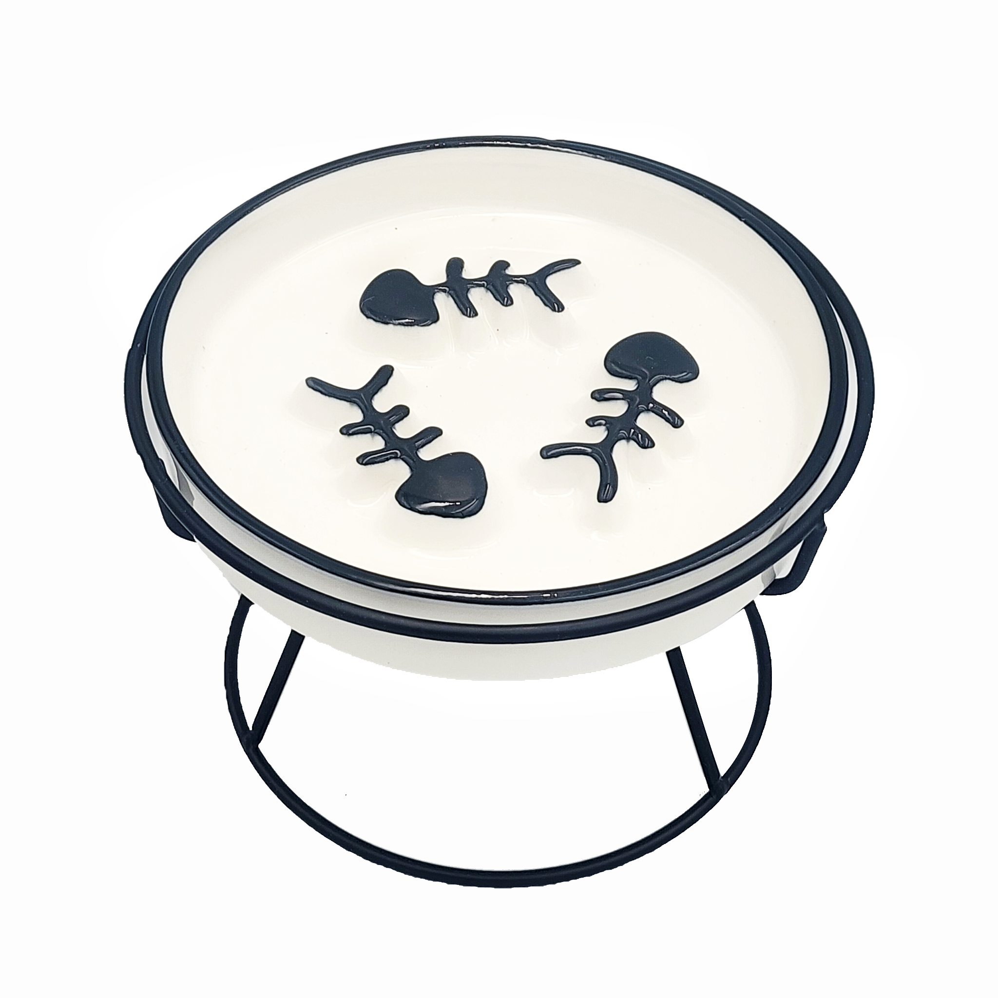 Tazones de cerámica para michis