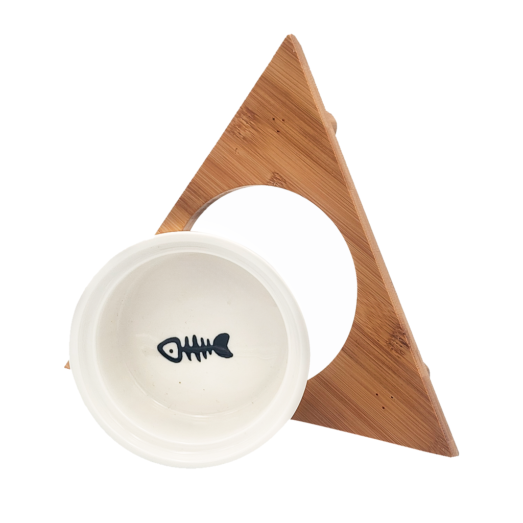 Tazones de cerámica para michis