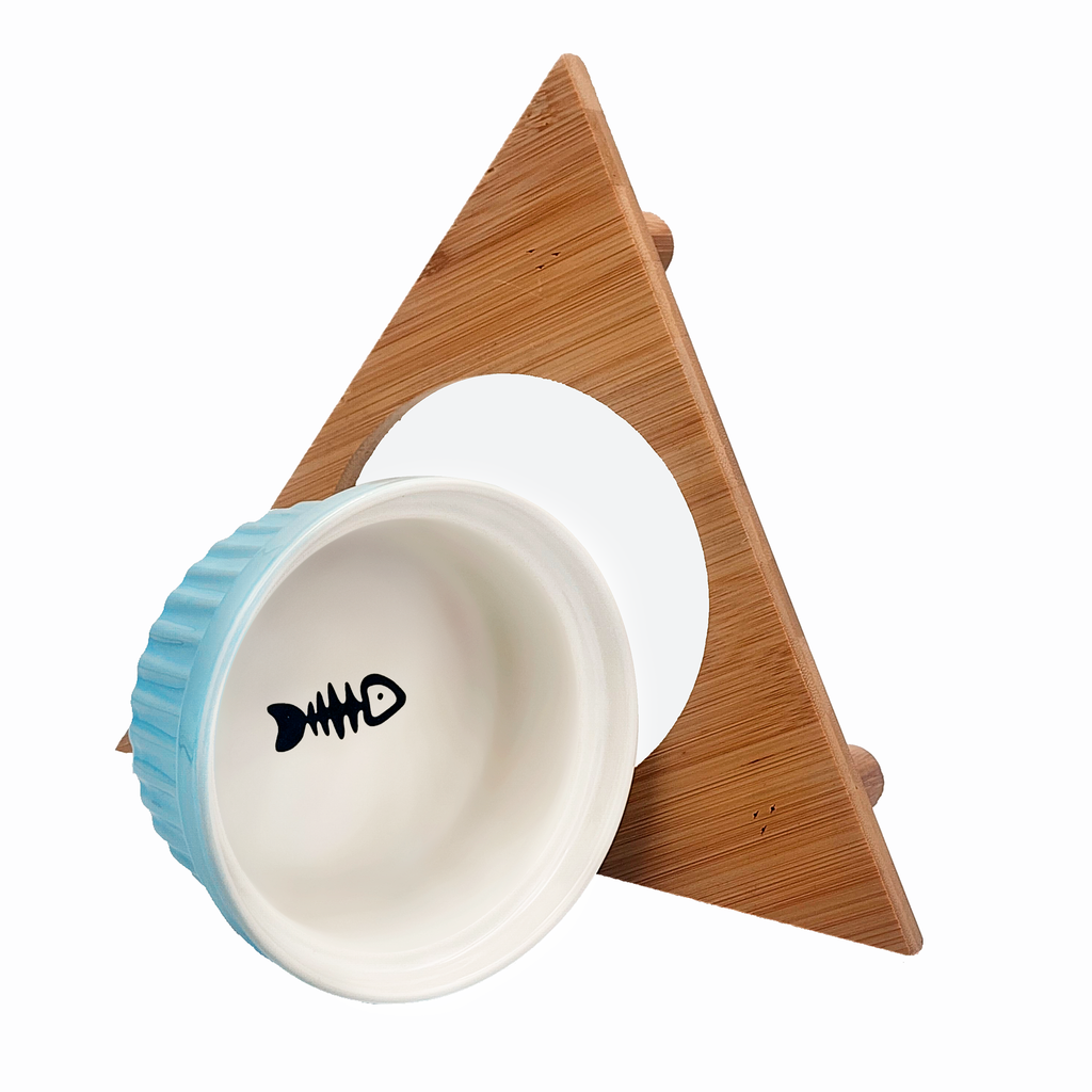 Tazones de cerámica para michis