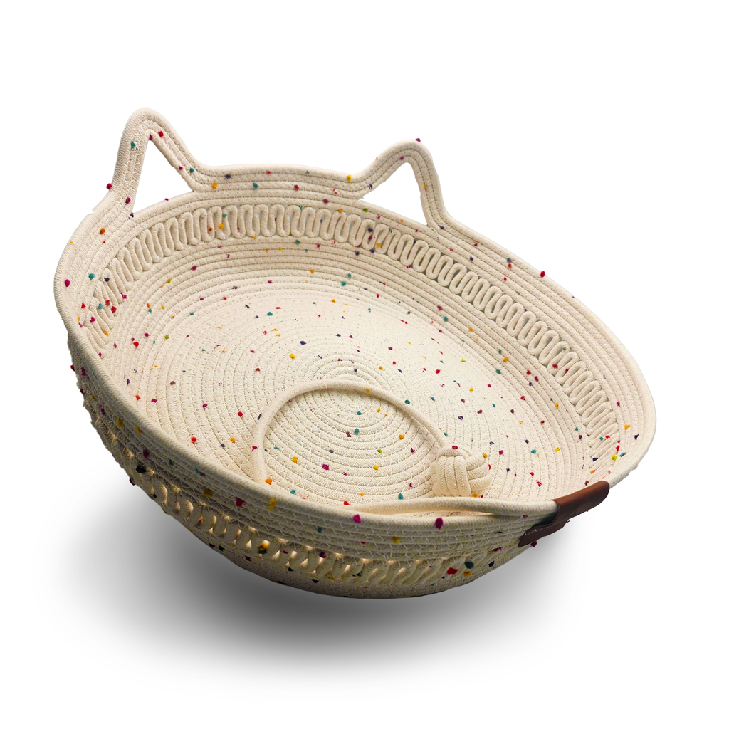 Canastos para michis moteado