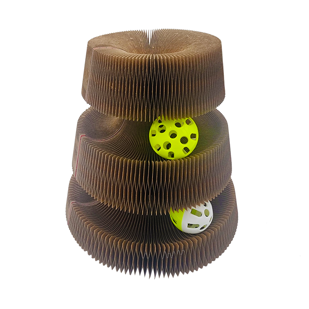 Juguete de cartón interactivo