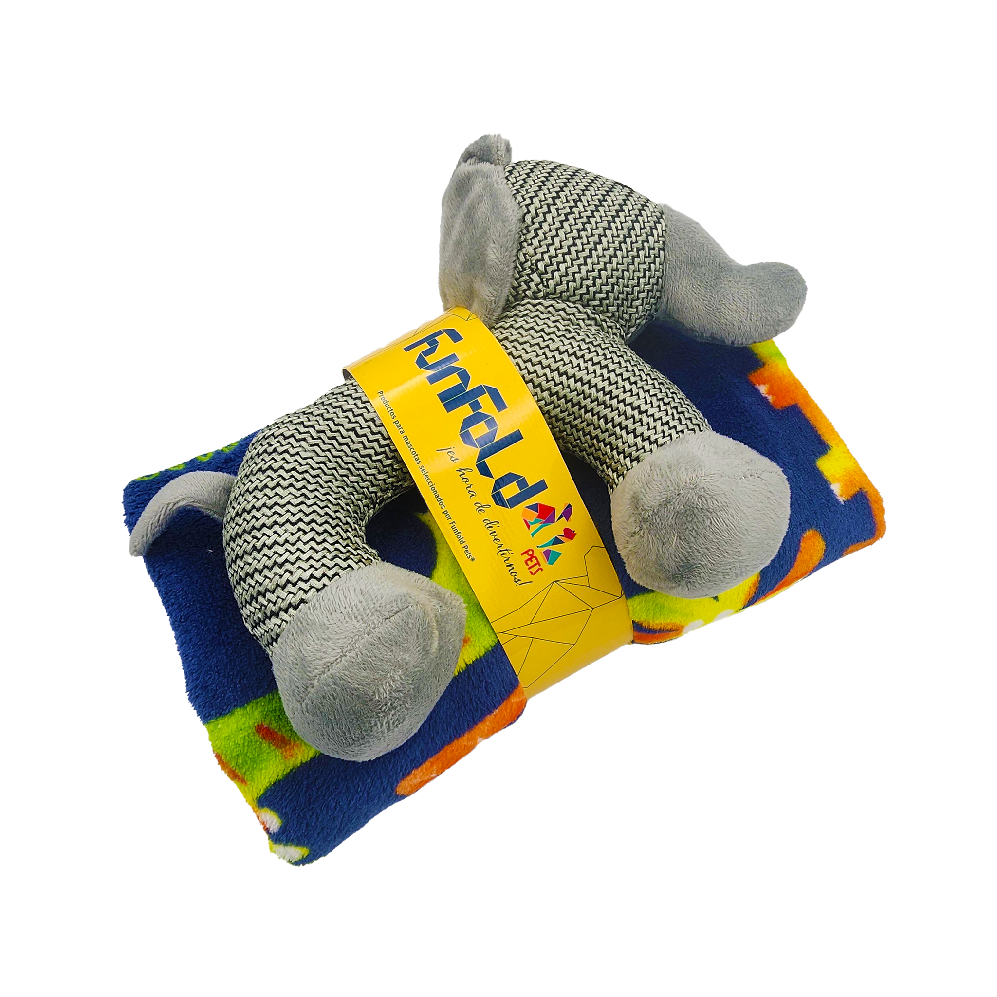 Set de cama, mantita y peluche. Personalizada con el nombre de tu peludo.