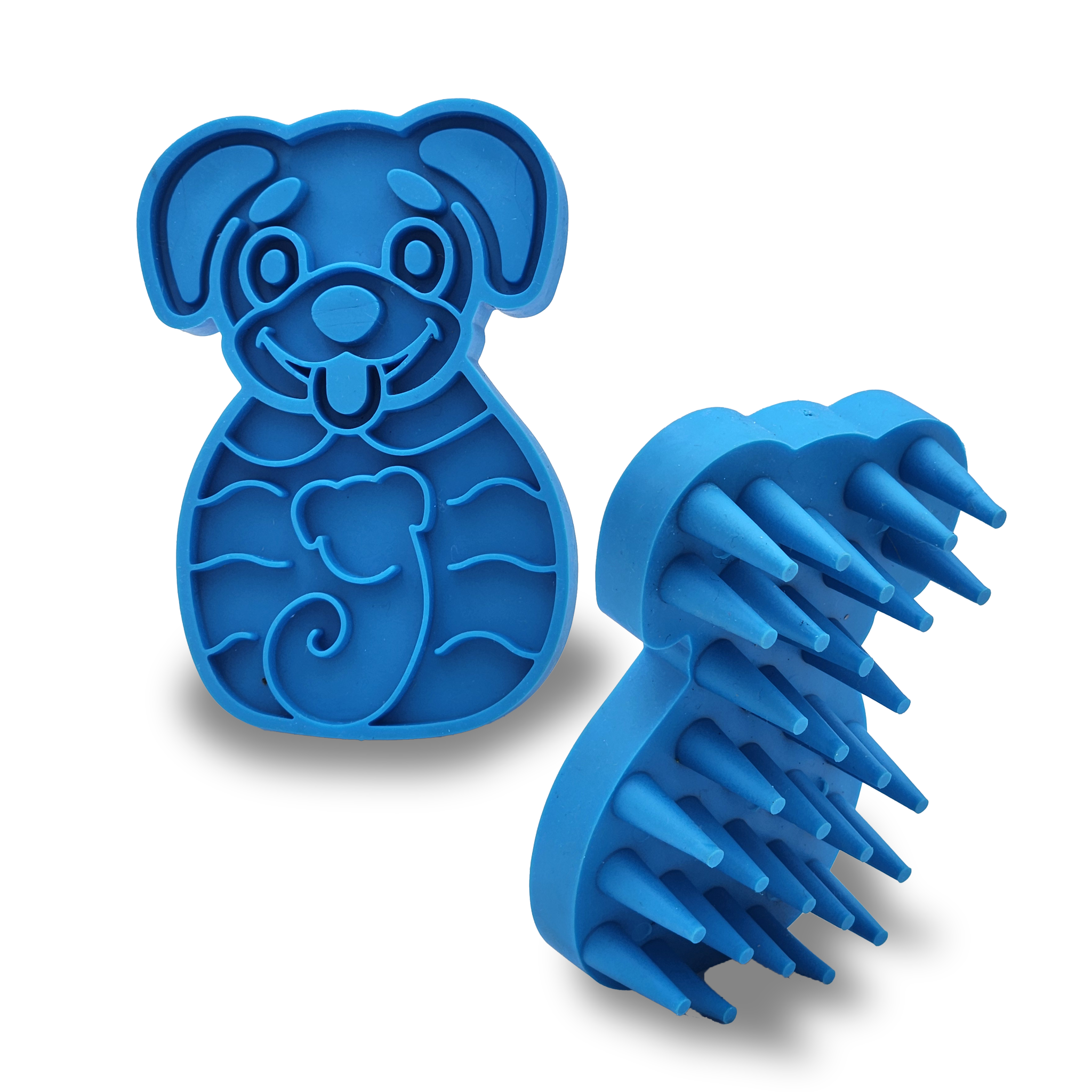 Cepillo masajeador de silicón