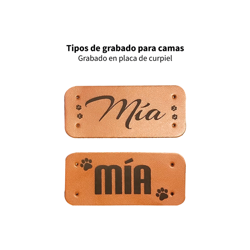 Set de cama, mantita y peluche. Personalizada con el nombre de tu peludo. Talla Chica