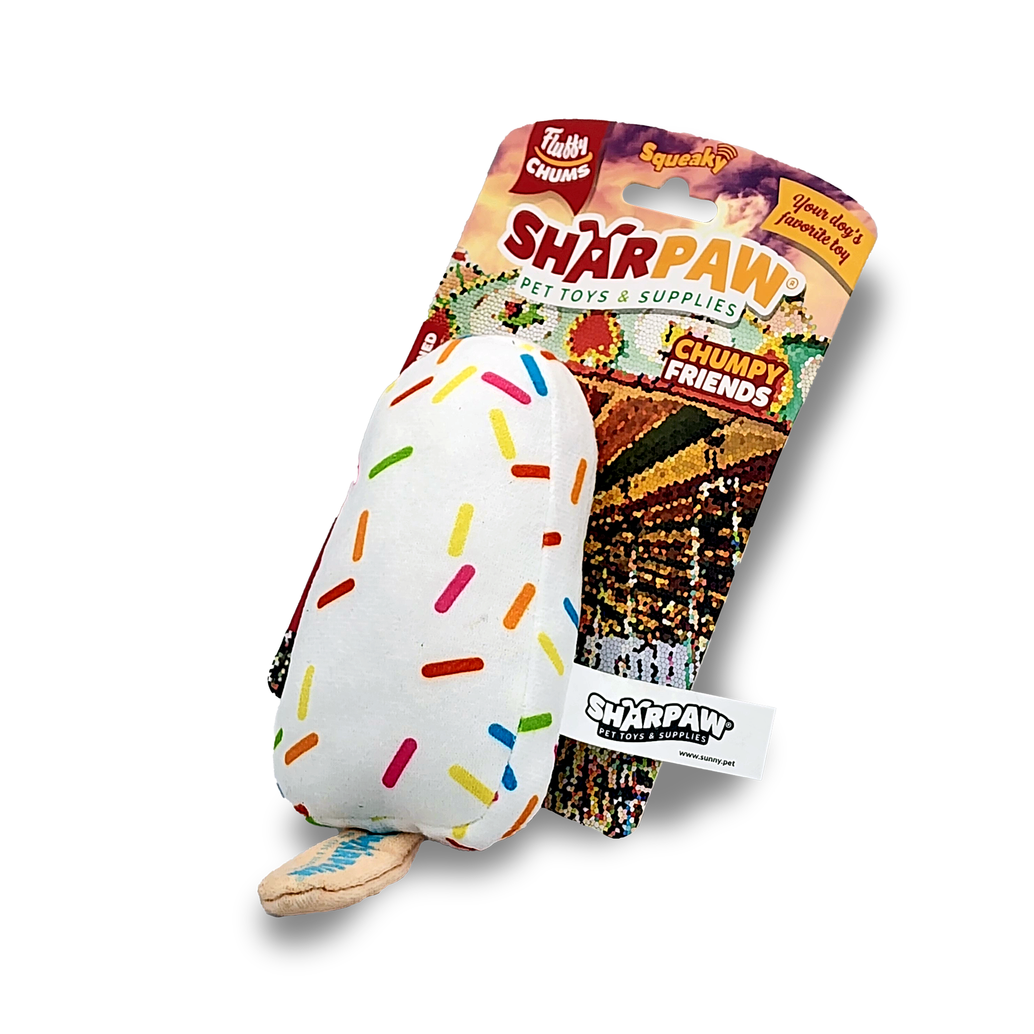 Peluche de paleta de hielo