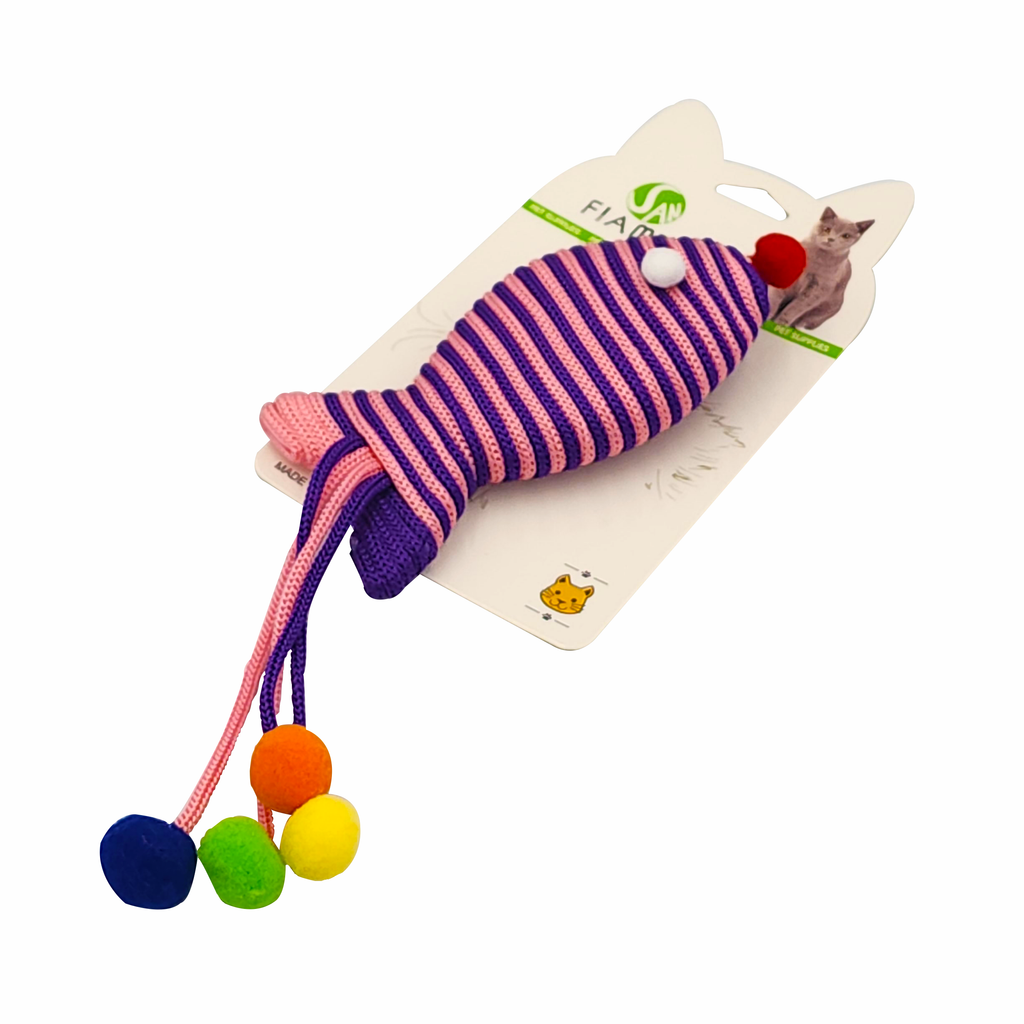 Pez de hilo para gatito