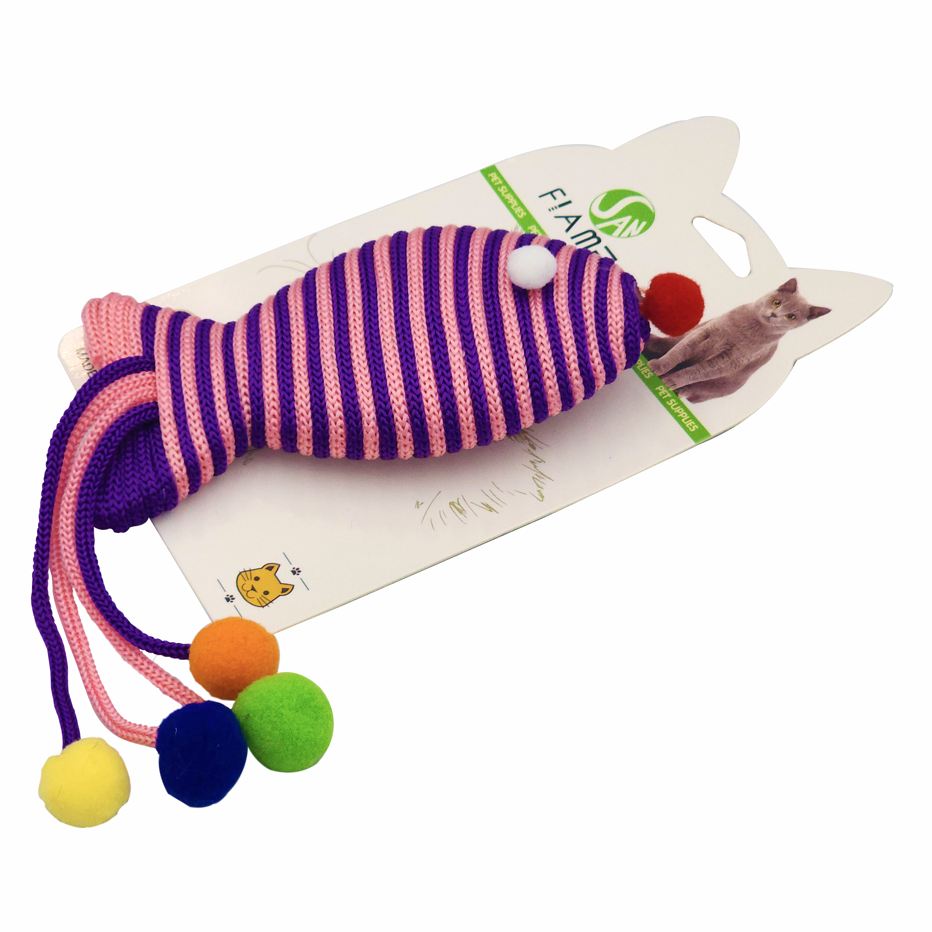 Pez de hilo para gatito