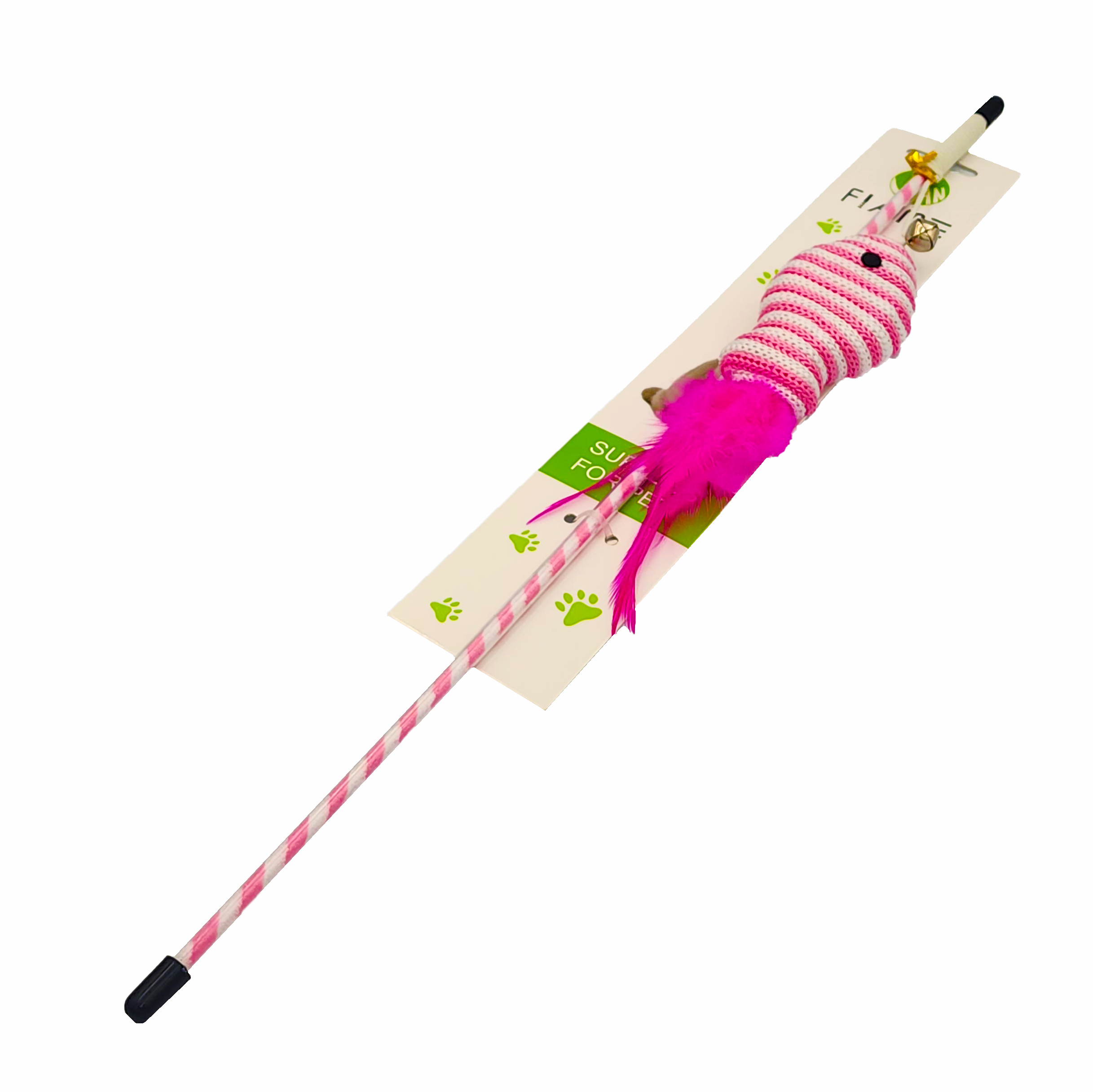 Vara con pez para gatito