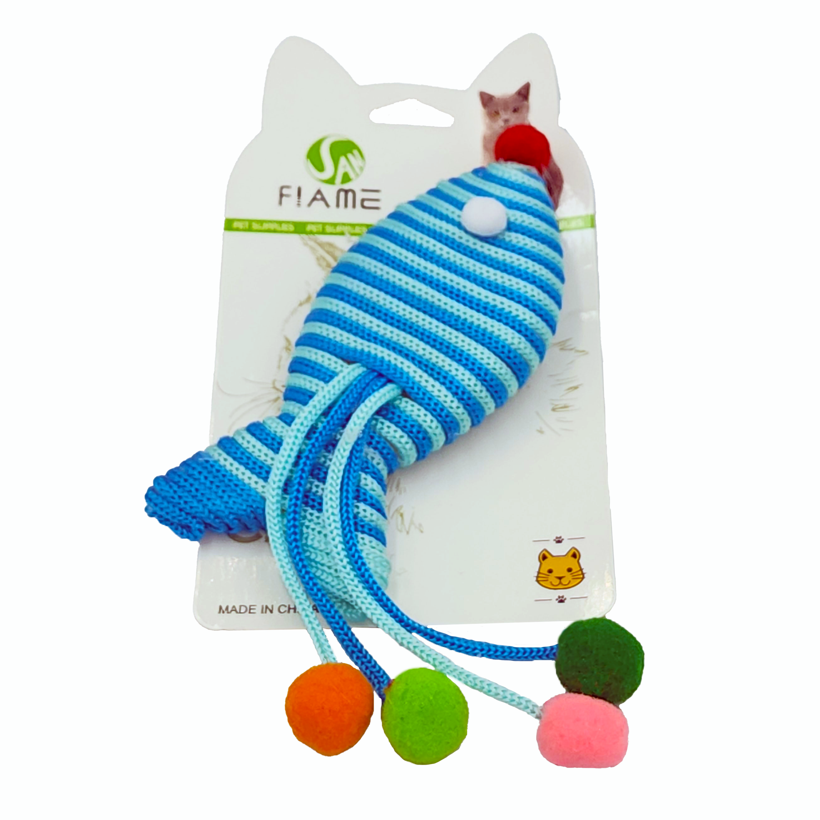 Pez de hilo para gatito